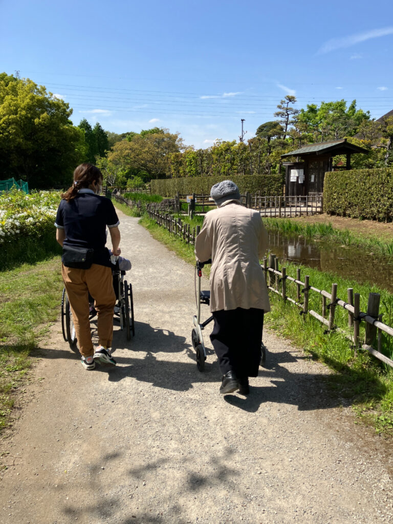 実籾本郷公園での散策