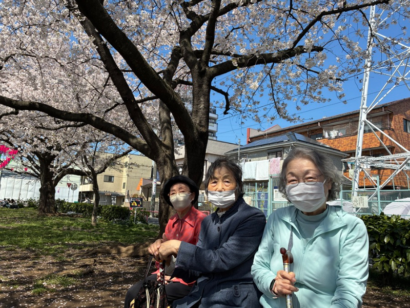 お花見女子会