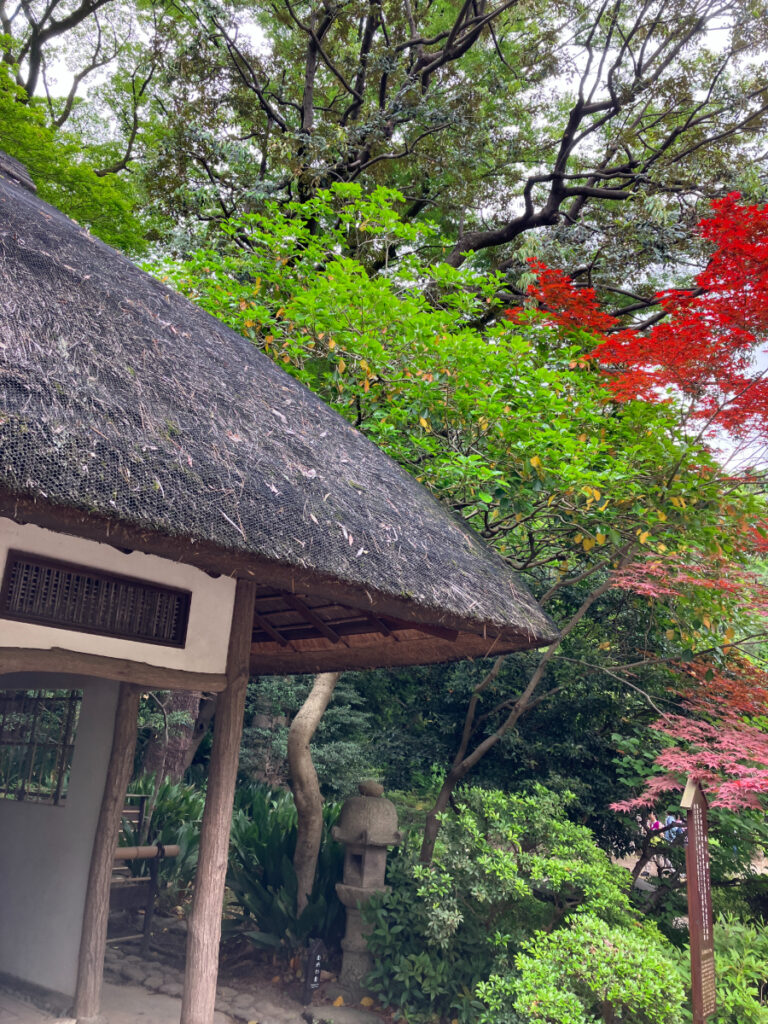 小石川後楽園の九八屋