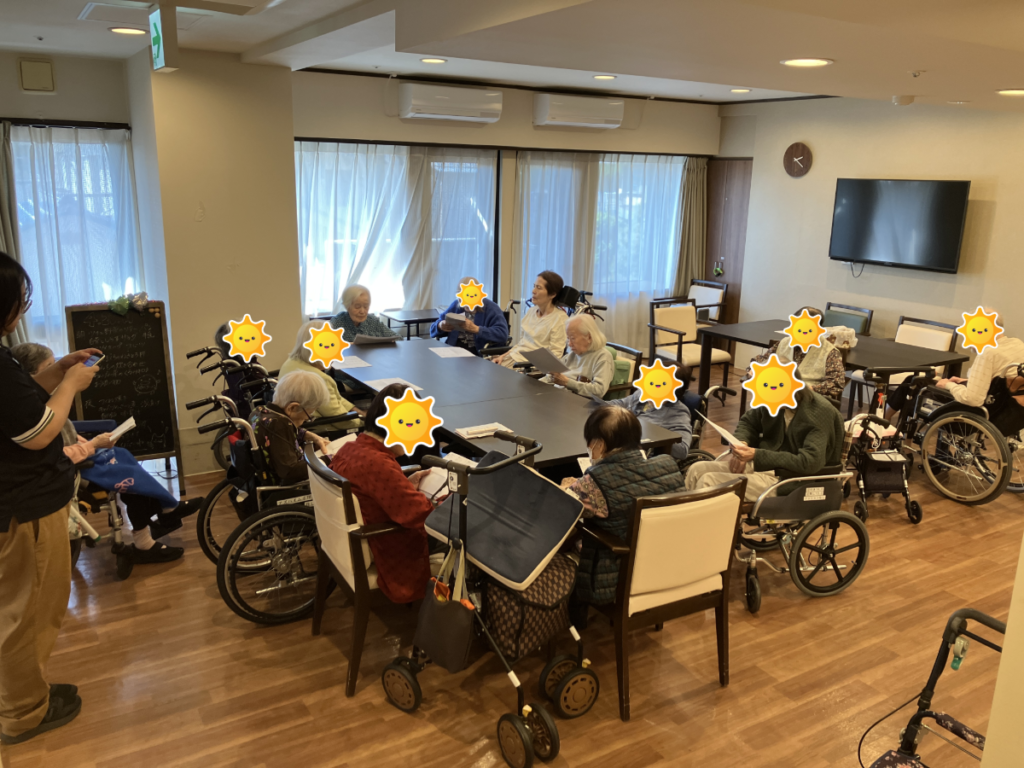 合唱サークルの様子