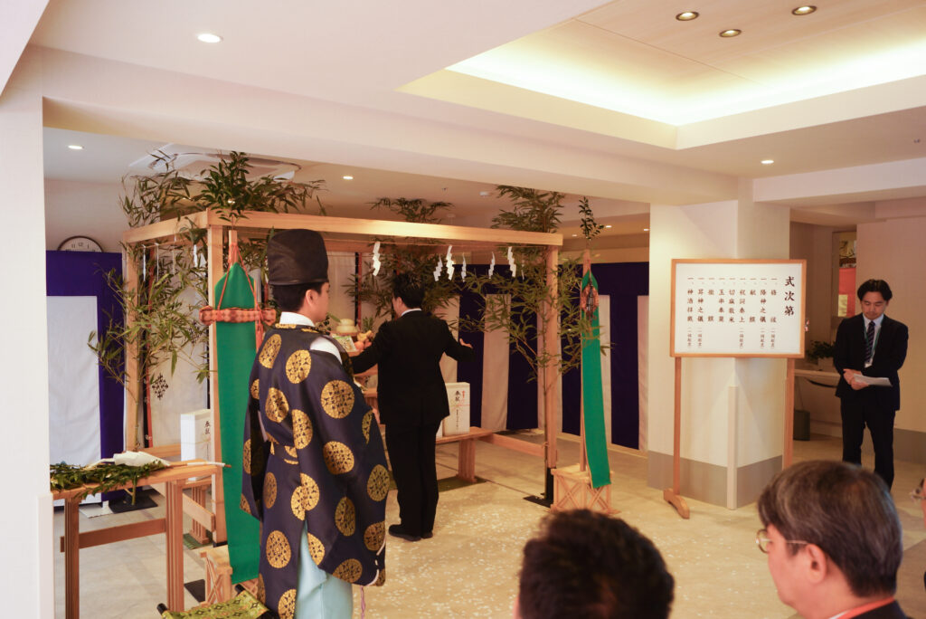 運営祈願祭の様子