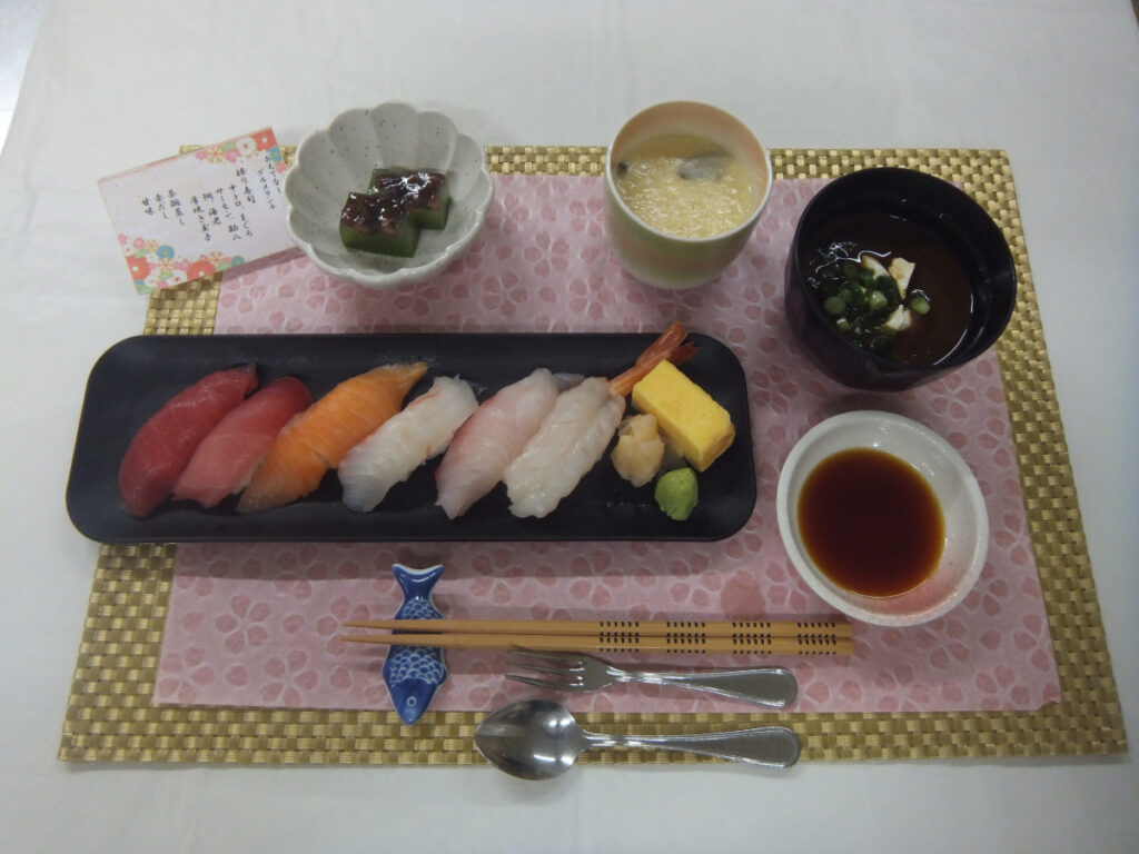 握り寿司のおもてなしグルメランチ