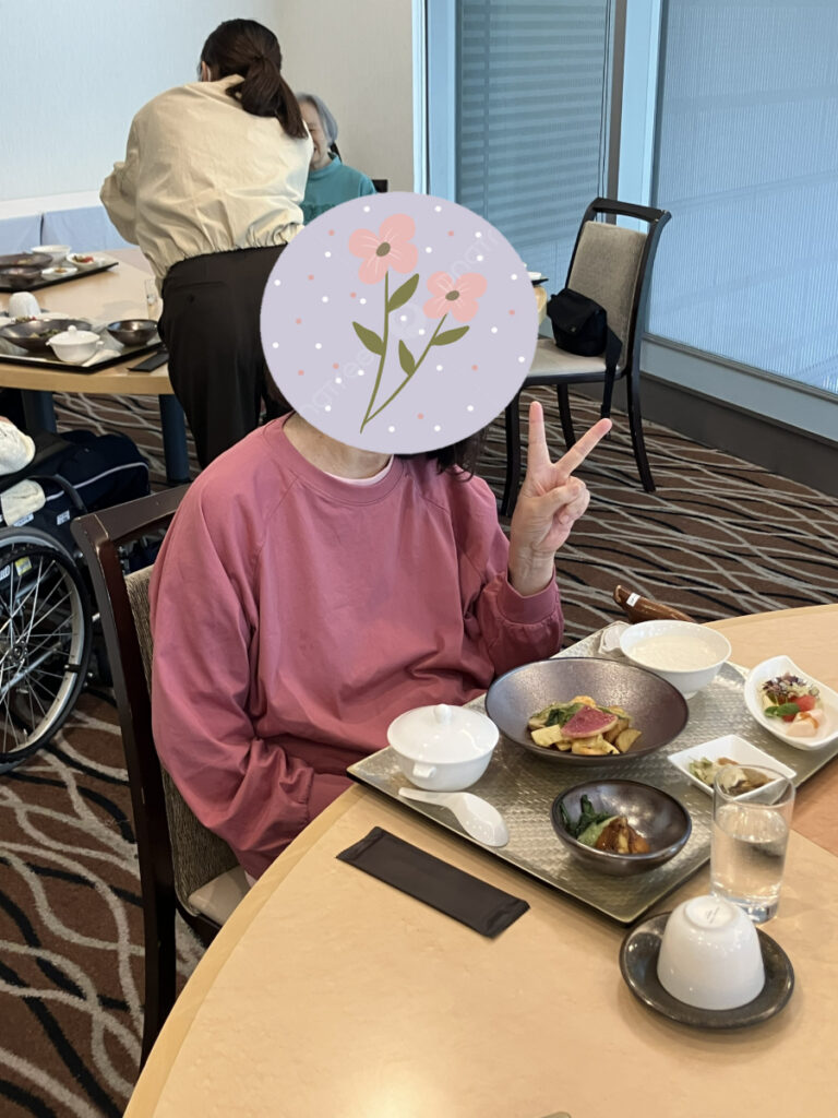 中華料理のランチ