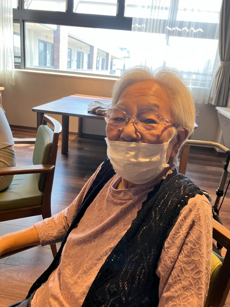 笑顔のご入居者