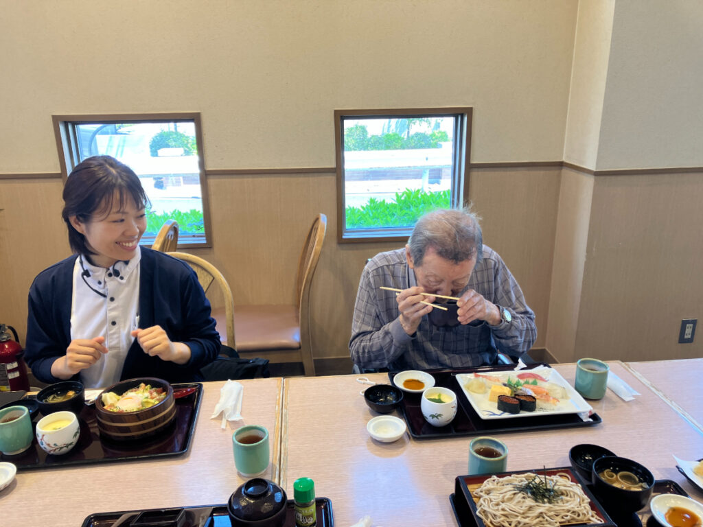 とんでんでの和食を満喫