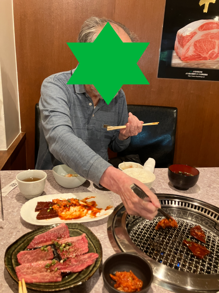 「夢プロ」焼肉を食べに行くご入居者