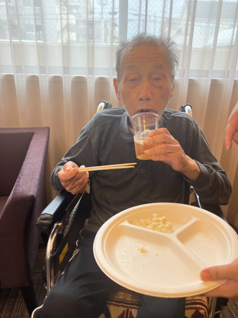 ノンアルコールビールで乾杯