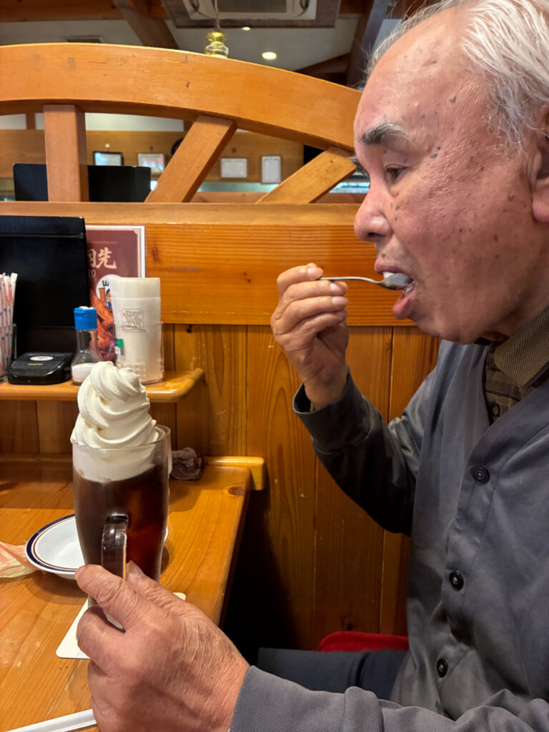 コーヒーフロートに大満足