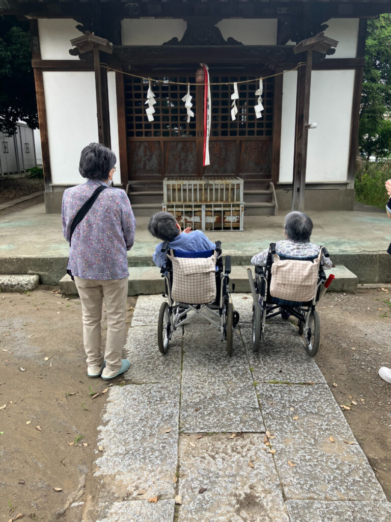 神社にお参り