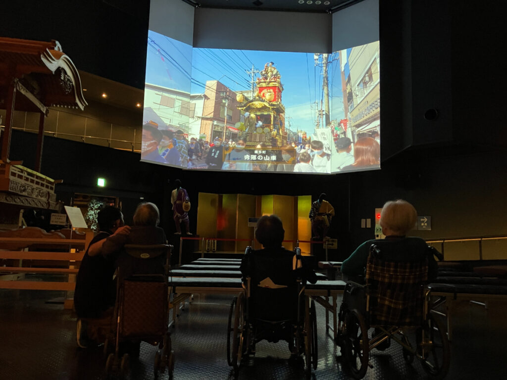川越祭り会館上映