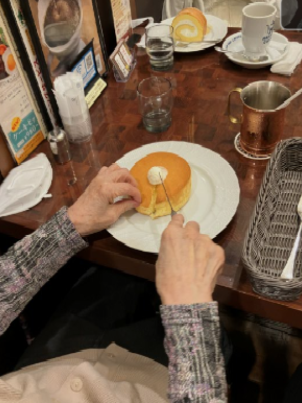 窯焼きスフレパンケーキ