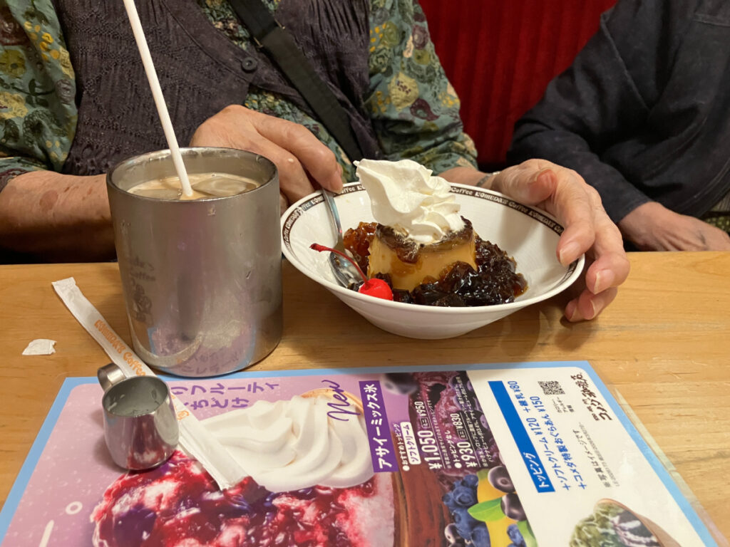コメダ珈琲でスイーツタイム