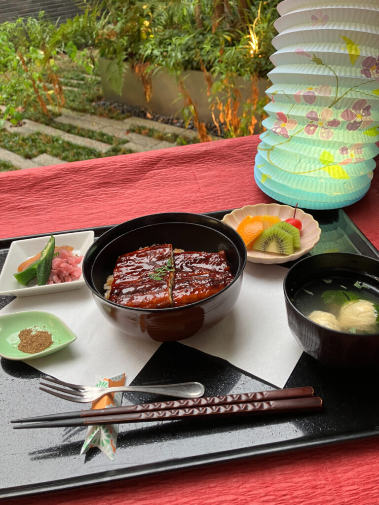 季節の特別メニュー「うなぎ丼」