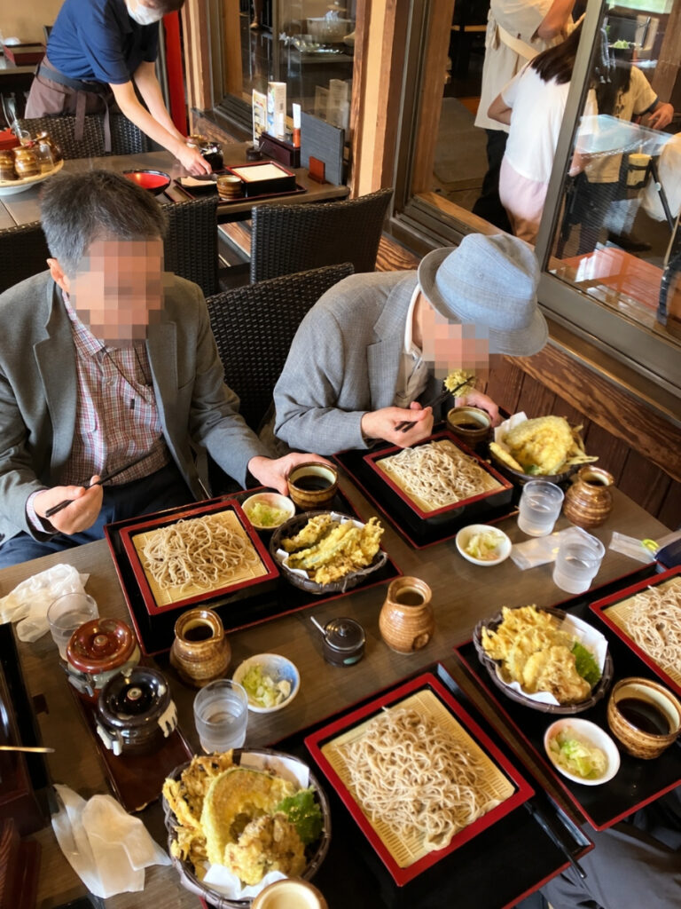 道の駅で蕎麦ランチを満喫