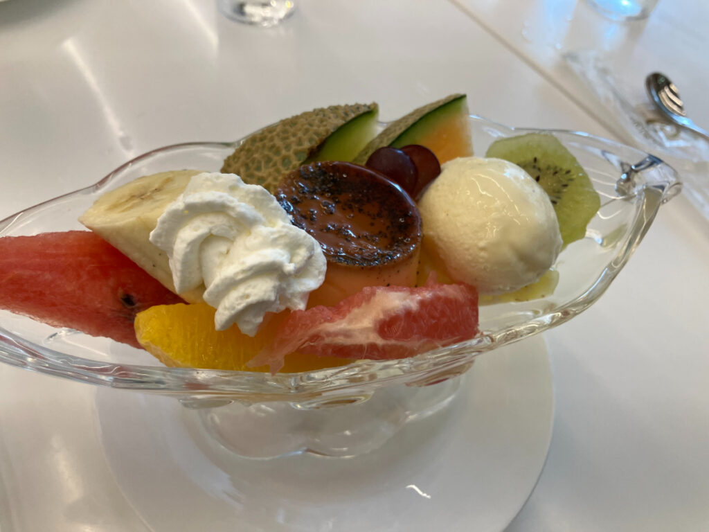 プリンアラモード